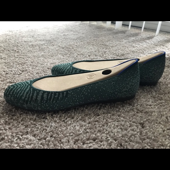 Rothy’s Mirage Metallic squares BNWB size 7.5 - Picture 3 of 3